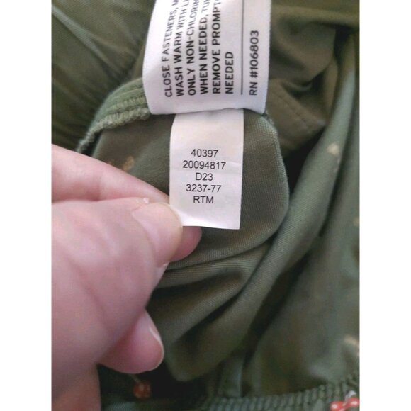 Duluth Trading Mushroom Alll Over Print Shorts Built In Belt Outdoor Boho Camp 6 - Picture 9 of 16